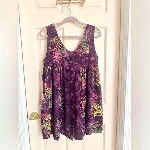 Purple pineapple moon dress